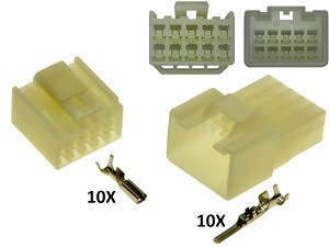 Motorrad MV AGUSTA 15 x AMP Superseal Stecker Set 1-6-polig Starter Set Box Motorrad MV AGUSTA 15 x AMP Superseal Stecker Set 1-6-polig Starter Set Box