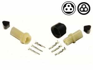 Conjunto de conectores sellados YPC de 3 pines - conector de moto off road Conjunto de conectores sellados YPC de 3 pines - conector de moto off road