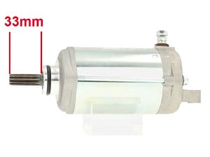 33mm GSX1300R Hayabusa starter startmotor Anlasser