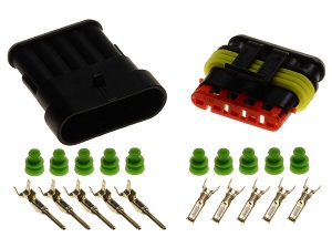 5 pin 1.5 superseal connector set 5 pin 1.5 superseal connector set