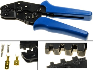 AMP faston crimping tool plier - 0.5mm2-1.5mm2 / 26-16AWG AMP faston crimping tool plier - 0.5mm2-1.5mm2 / 26-16AWG