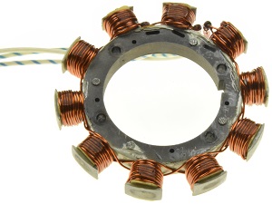 Agria Fräse 3400 stator rebobinado del alternador (56525)