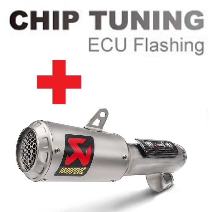 BMW S1000 R 2017-2020 Tubo de escape Akrapovic S-B10SO9-CUBT (Etapa 3)