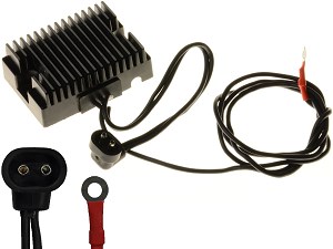 CARR-HARLEY-04JW - Harley-Davidson FLST FXD FLH Rectificador de regulador de voltaje CARR-HARLEY-04JW - Harley-Davidson FLST FXD FLH Rectificador de regulador de voltaje