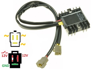 CARR104-Mash - 650 X-ride MOSFET Regulador de voltaje rectificador (201223TT3210055) CARR104-Mash - 650 X-ride MOSFET Regulador de voltaje rectificador (201223TT3210055)