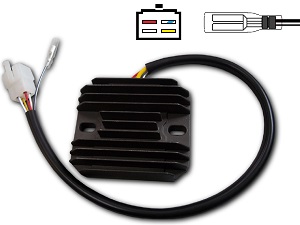 CARR111 - Suzuki LT GS XN MOSFET Regulador de voltaje rectificador (32800-24500 / 32800-24501 / 32800-43410) CARR111 - Suzuki LT GS XN MOSFET Regulador de voltaje rectificador (32800-24500 / 32800-24501 / 32800-43410)