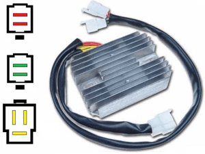 CARR121 - Honda VT MOSFET Regulador de voltaje rectificador (SH541A-12, SH541G-11, SH541KC, Shindengen)