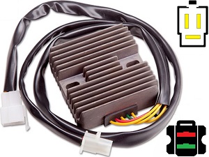 CARR1251 Honda CRM250 MOSFET Regulador de voltaje rectificador CARR1251 Honda CRM250 MOSFET Regulador de voltaje rectificador