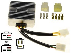 CARR181 Honda CB CH CM FT MOSFET Regulador de voltaje (SH532, SH535, Shindengen) CARR181 Honda CB CH CM FT MOSFET Regulador de voltaje (SH532, SH535, Shindengen)