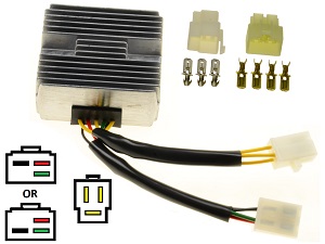 CARR181 Honda CB CH CM FT MOSFET Regulador de voltaje (SH532, SH535, Shindengen)