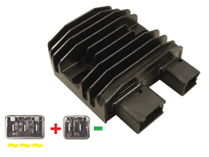 CARR2102 Honda Forza NSS FJS CB600 CBR600 CB1000 CBR1000 NC700 MOSFET rectificador de regulador de voltaje (FH014AA, SH750AA) CARR2102 Honda Forza NSS FJS CB600 CBR600 CB1000 CBR1000 NC700 MOSFET rectificador de regulador de voltaje (FH014AA, SH750AA)
