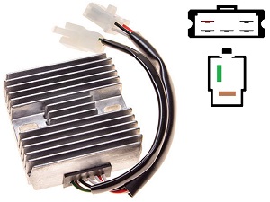 CARR311 - Yamaha XS Kawasaki KH500 MOSFET Regulador de voltaje rectificador (rotor-2) CARR311 - Yamaha XS Kawasaki KH500 MOSFET Regulador de voltaje rectificador (rotor-2)