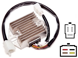 CARR391 - Yamaha XV MOSFET Regulador de voltaje rectificador CARR391 - Yamaha XV MOSFET Regulador de voltaje rectificador