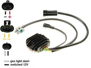 CARR504 - Ducati ST2 MOSFET Regulador de voltaje rectificador CARR504 - Ducati ST2 MOSFET Regulador de voltaje rectificador