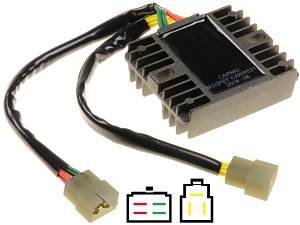 Moto Morini MOSFET Rectificador de regulador de voltaje