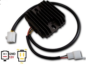 CARR5601 KTM LC4 MOSFET Regulador de voltaje rectificador - 58411034100 CARR5601 KTM LC4 MOSFET Regulador de voltaje rectificador - 58411034100