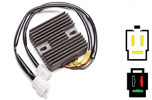 CARR661 - Honda SH532-12 SH590-12 MOSFET Regulador de voltaje rectificador CARR661 - Honda SH532-12 SH590-12 MOSFET Regulador de voltaje rectificador