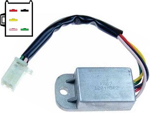 CARR671 Honda XL Regulador de voltaje rectificador 12V SH542 CARR671 Honda XL Regulador de voltaje rectificador 12V SH542