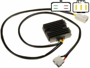 CARR691 con cable de 75cm Honda CBR600 MOSFET Regulador de voltaje rectificador CARR691 con cable de 75cm Honda CBR600 MOSFET Regulador de voltaje rectificador