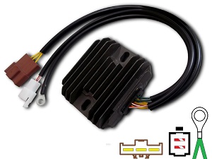 CARR694-KTM-LC 690 950 990 1190 MOSFET Rectificador de regulador de voltaje