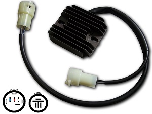 CARR694Ka - Kawasaki ZX600 ZX636 MOSFET Rectificador de regulador de voltaje CARR694Ka - Kawasaki ZX600 ZX636 MOSFET Rectificador de regulador de voltaje
