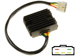 CARR694FZ Yamaha MOSFET Rectificador de regulador de voltaje (SH650C-11) CARR694FZ Yamaha MOSFET Rectificador de regulador de voltaje (SH650C-11)