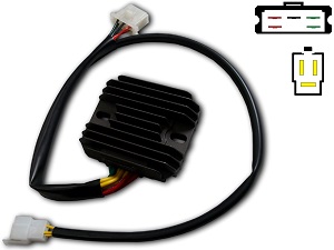 CARR694VF Honda VF700c Suzuki VS1400 MOSFET Rectificador de regulador de voltaje CARR694VF Honda VF700c Suzuki VS1400 MOSFET Rectificador de regulador de voltaje