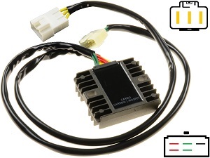 CARR694xx Honda CBR1100XX 2001 - 2006 MOSFET Regulador de voltaje rectificador CARR694xx Honda CBR1100XX 2001 - 2006 MOSFET Regulador de voltaje rectificador