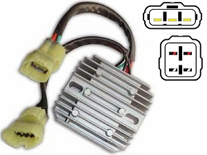 CARR694LT Suzuki LT-A500 LT-F500 MOSFET Rectificador de regulador de voltaje CARR694LT Suzuki LT-A500 LT-F500 MOSFET Rectificador de regulador de voltaje