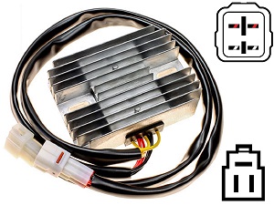 CARR8531 Suzuki GSX1300R GSX-R1300 Hayabusa MOSFET Regulador de voltaje rectificador CARR8531 Suzuki GSX1300R GSX-R1300 Hayabusa MOSFET Regulador de voltaje rectificador