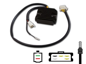 CARR871 Honda CBR1000F Hurricane MOSFET Regulador de voltaje rectificador (31600-MM5-000, SH236C-12) CARR871 Honda CBR1000F Hurricane MOSFET Regulador de voltaje rectificador (31600-MM5-000, SH236C-12)