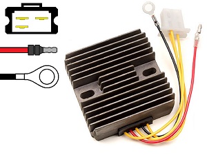CARR921 Kawasaki KH250 MOSFET Regulador de voltaje rectificador CARR921 Kawasaki KH250 MOSFET Regulador de voltaje rectificador