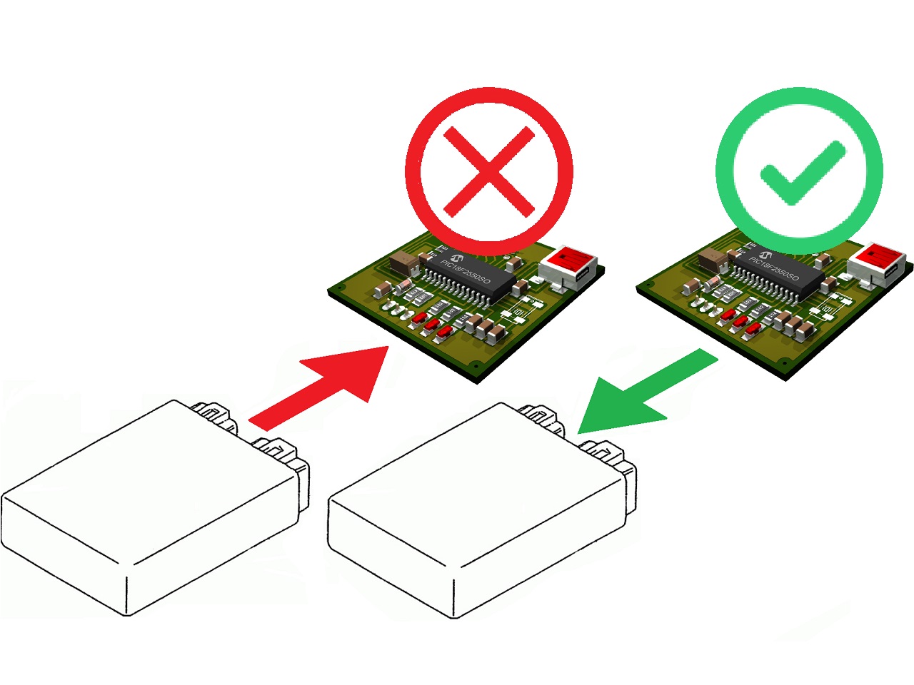 PCB de encendido Carmo avanzado moderno en carcasa original VERV2