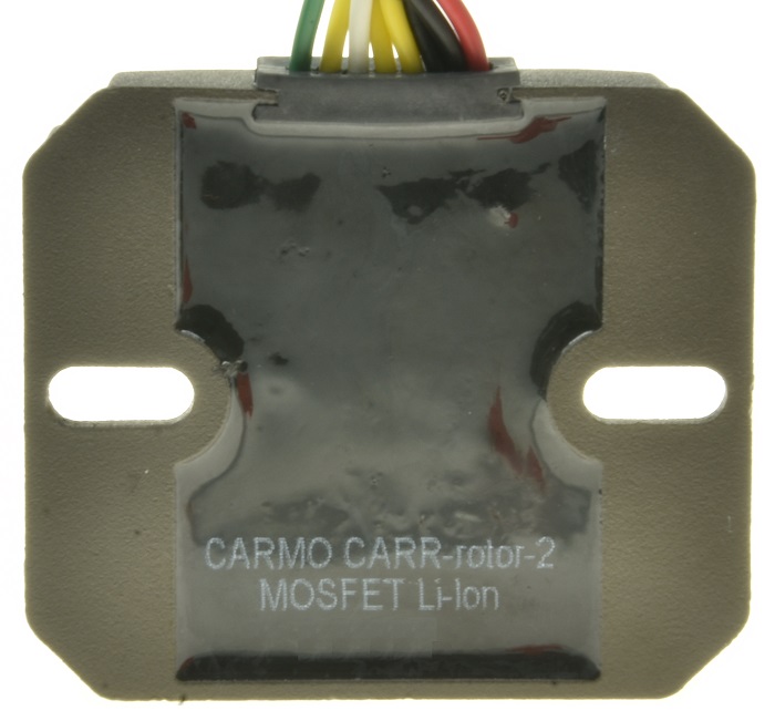 Carmo-rotor-2 voltage regulator recrifier MOSFET lithium ion accu