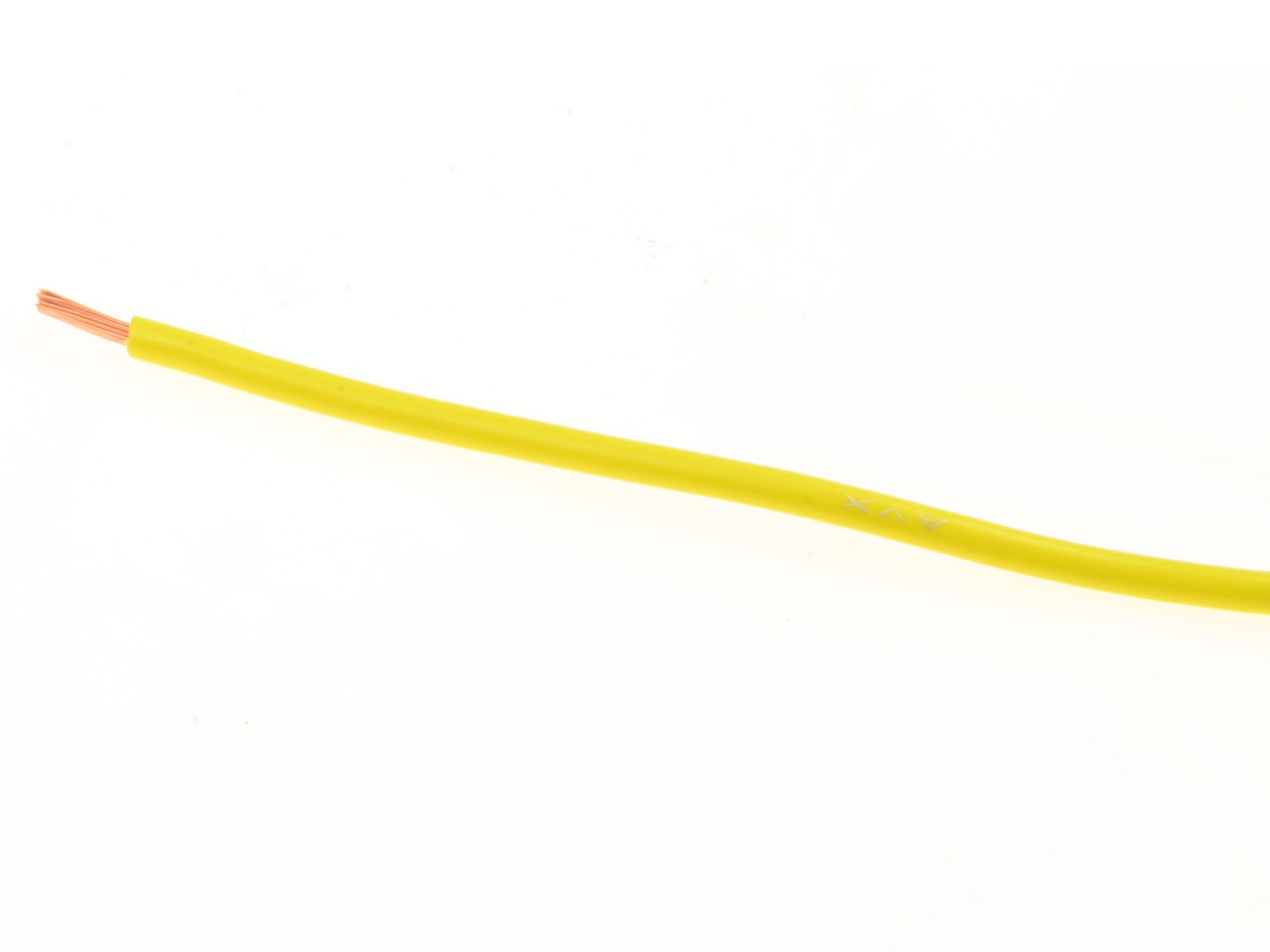Yellow 26A automotive wire Yellow 26A automotive wire