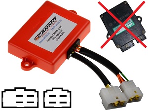Honda CB700 CB700SC CBX750 Nighthawk S TCI CDI unidad de control (AKBZ25, 131100-4000, MJ1) Honda CB700 CB700SC CBX750 Nighthawk S TCI CDI unidad de control (AKBZ25, 131100-4000, MJ1)