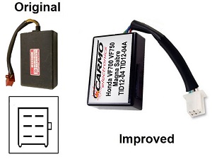 Honda VF700 VF750 V40 V45 Magna Sabre Interceptor TCI CDI unidad de control (TID12-04(A), 131100-, AKBZ) Honda VF700 VF750 V40 V45 Magna Sabre Interceptor TCI CDI unidad de control (TID12-04(A), 131100-, AKBZ)