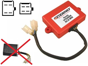 Honda VFR400 VFR400RR NC30 TCI CDI unidad de control (30400-MR8-600) Honda VFR400 VFR400RR NC30 TCI CDI unidad de control (30400-MR8-600)