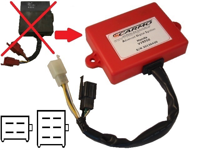 Honda VFR700 Interceptor TCI CDI unidad de control ML7 561B1 30410-ML7-661 Honda VFR700 Interceptor TCI CDI unidad de control ML7 561B1 30410-ML7-661