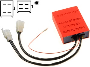 Honda VT1100 C1 Shadow SC18 SC23 TCI CDI unidad de control (MM8 G, MM8G, 502A1) Honda VT1100 C1 Shadow SC18 SC23 TCI CDI unidad de control (MM8 G, MM8G, 502A1)