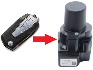 KTM 1290 FOB clave keyless go programación KTM 1290 FOB clave keyless go programación