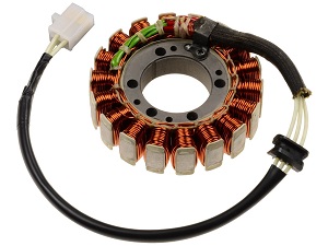 Kawasaki Z750 stator rebobinado del alternador