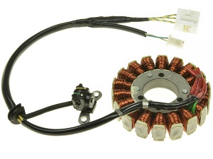 Kawasaki Ninja 300 EX300 ER300 Z300 ER250 EX250 estator dínamo alternador rebobinado 21003-0128 Kawasaki Ninja 300 EX300 ER300 Z300 ER250 EX250 estator dínamo alternador rebobinado 21003-0128