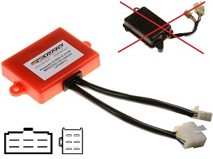 Kawasaki Z1300A KZ1300 CDI IC Igniter 21119-1023, J4T00571 Kawasaki Z1300A KZ1300 CDI IC Igniter 21119-1023, J4T00571