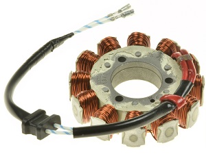 Kawasaki Z650 B1 stator rebobinado del alternador - 2 fase type 1977-1983 Kawasaki Z650 B1 stator rebobinado del alternador - 2 fase type 1977-1983