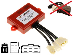 Kawasaki Z1300 ZN1300 Voyager TCI CDI unidad de control J4T17071, 21119-1073 Kawasaki Z1300 ZN1300 Voyager TCI CDI unidad de control J4T17071, 21119-1073