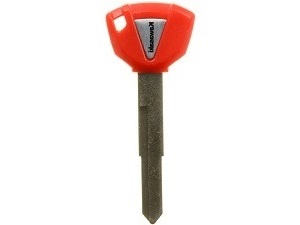 Kawasaki long blanco chip key (red)