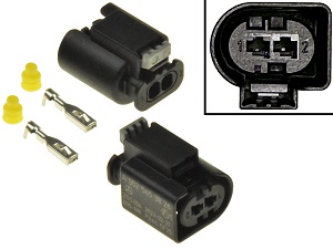 Conector OEM Mercedes-Benz BMW inyector de combustible 2 vias (0525453826, 7 601 023 - 01, 805-198-541) Conector OEM Mercedes-Benz BMW inyector de combustible 2 vias (0525453826, 7 601 023 - 01, 805-198-541)