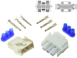 3 Polos Moto Guzzi Motoplat CDI ignition Moto Conector Set 3 Polos Moto Guzzi Motoplat CDI ignition Moto Conector Set