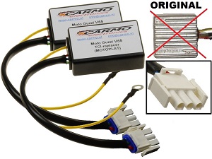 Motoplat Moto Guzzi V65 Florida V7 Sport TCI CDI unidad de control (2X) Motoplat Moto Guzzi V65 Florida V7 Sport TCI CDI unidad de control (2X)